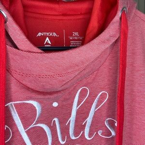 Womens Buffalo Bills Hoodie Red size 2XL